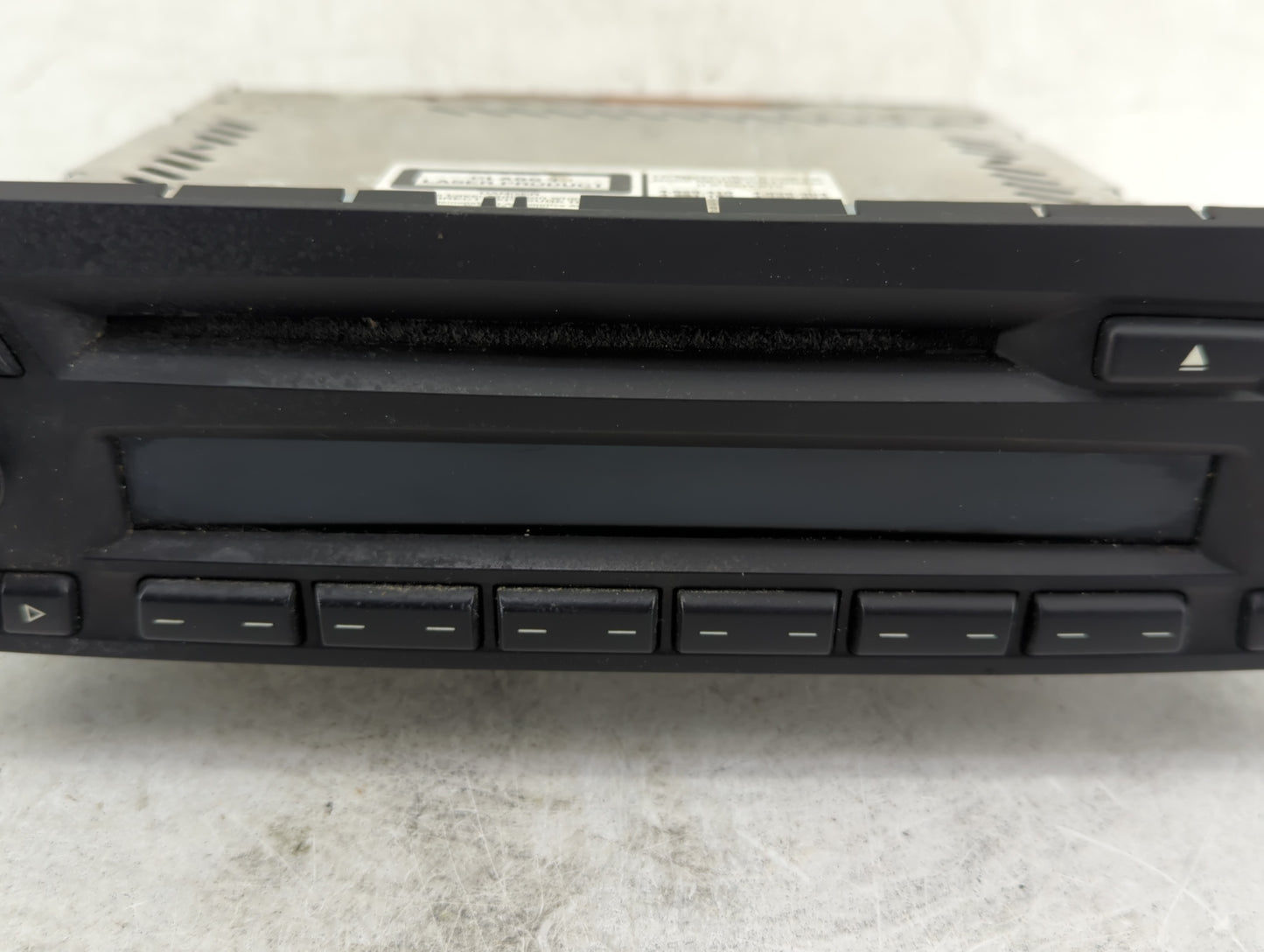 0 Bmw 328xi Radio AM FM Cd Player Receiver Replacement Fits Fits 208 2009 OEM Used Auto Parts - Oemusedautoparts1.com