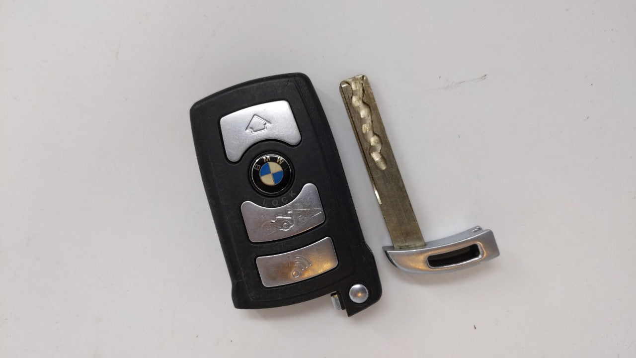 Bmw 745 Keyless Entry Remote Fob Lx8766s 6 959 059-01 4 Buttons - Oemusedautoparts1.com