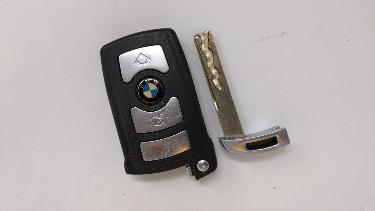 Bmw 745 Keyless Entry Remote Fob Lx8766s 6 959 059-01 4 Buttons - Oemusedautoparts1.com