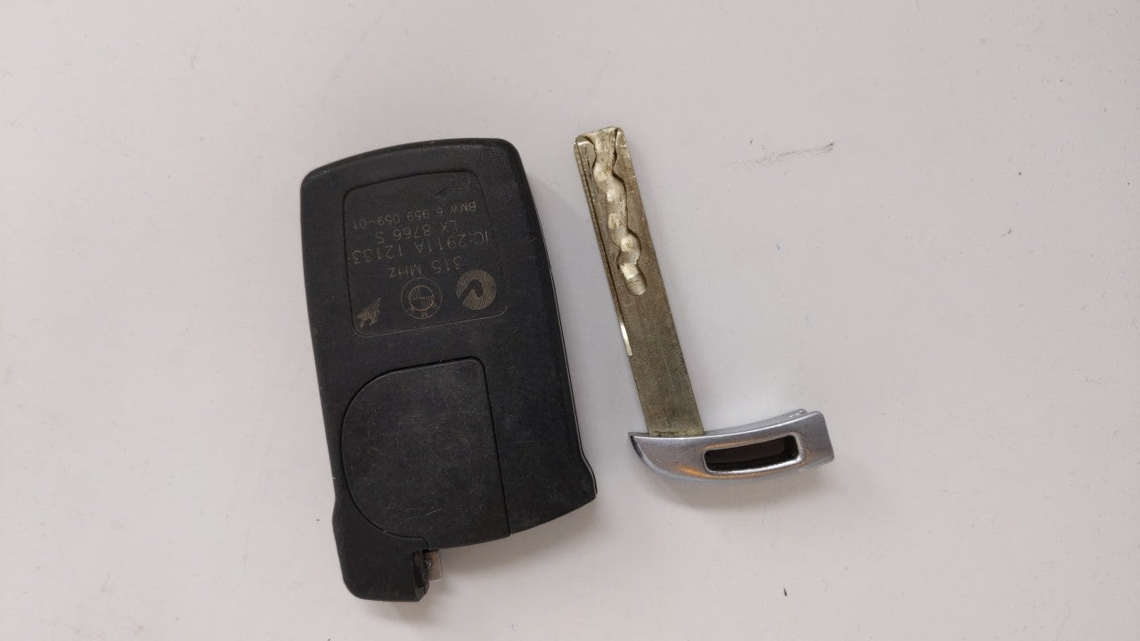 Bmw 745 Keyless Entry Remote Fob Lx8766s 6 959 059-01 4 Buttons - Oemusedautoparts1.com