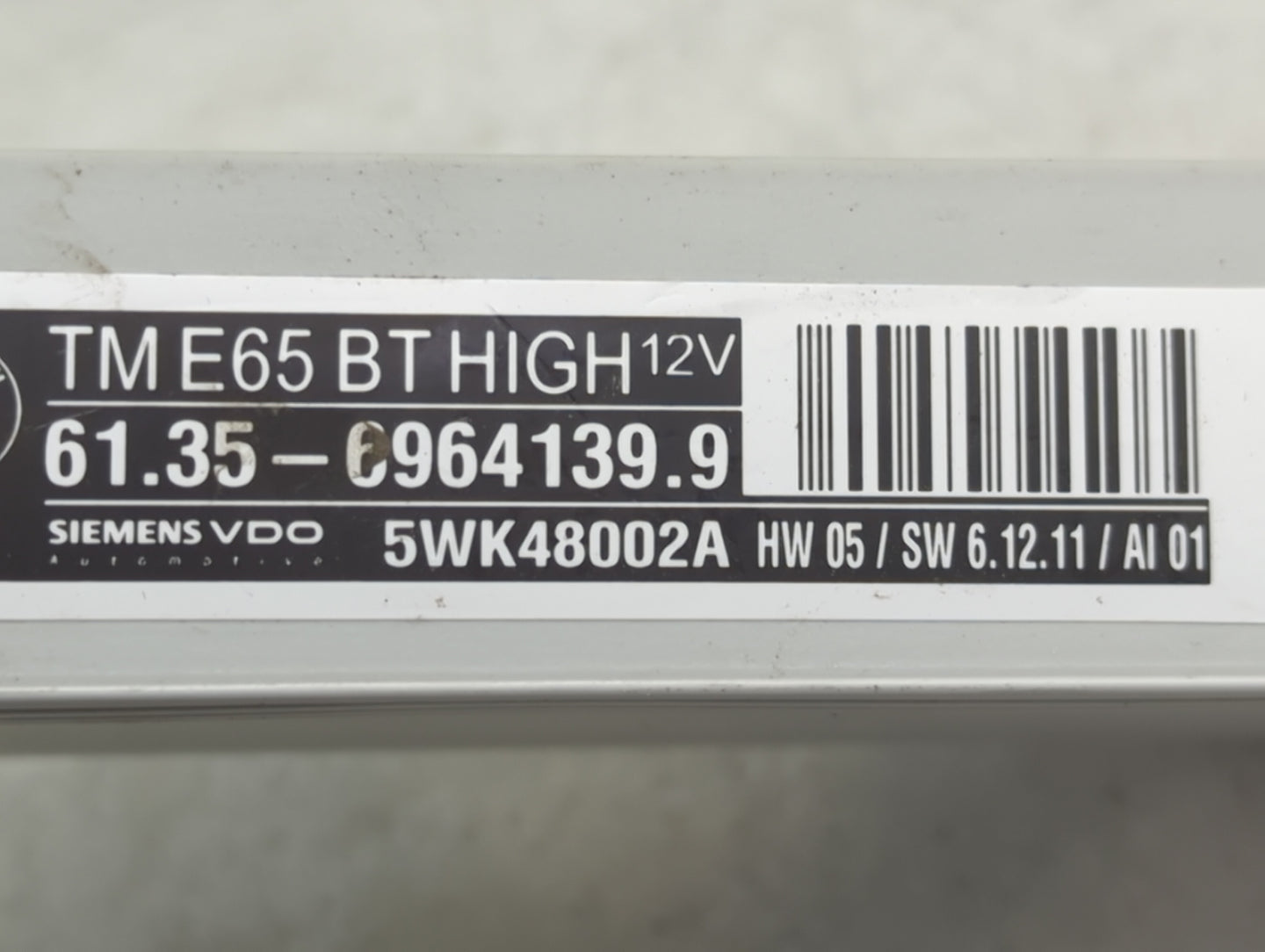 Bmw 750li Body Control Module Bcm Inner Cabin Fuse Box - Oemusedautoparts1.com