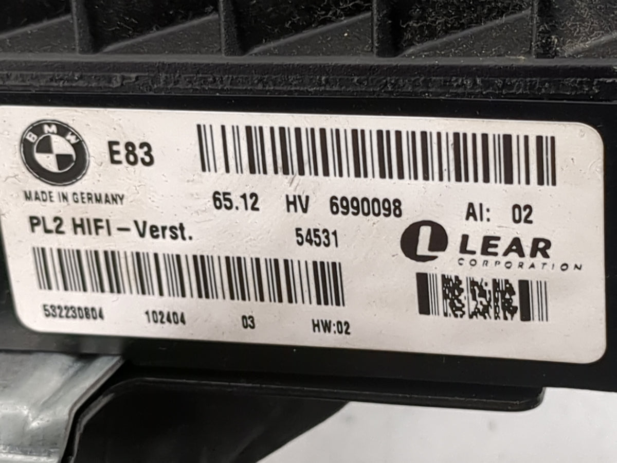 Bmw X3 Radio Speaker Amplifier 5031537 - Oemusedautoparts1.com
