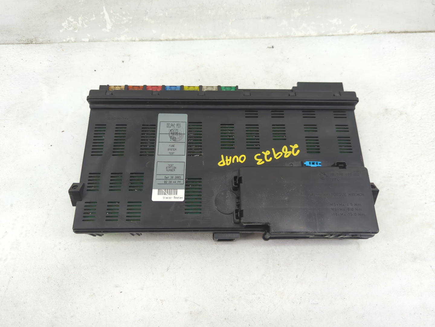 2004-2006 Bmw X5 Body Control Module Bcm Inner Cabin Fuse Box - Oemusedautoparts1.com