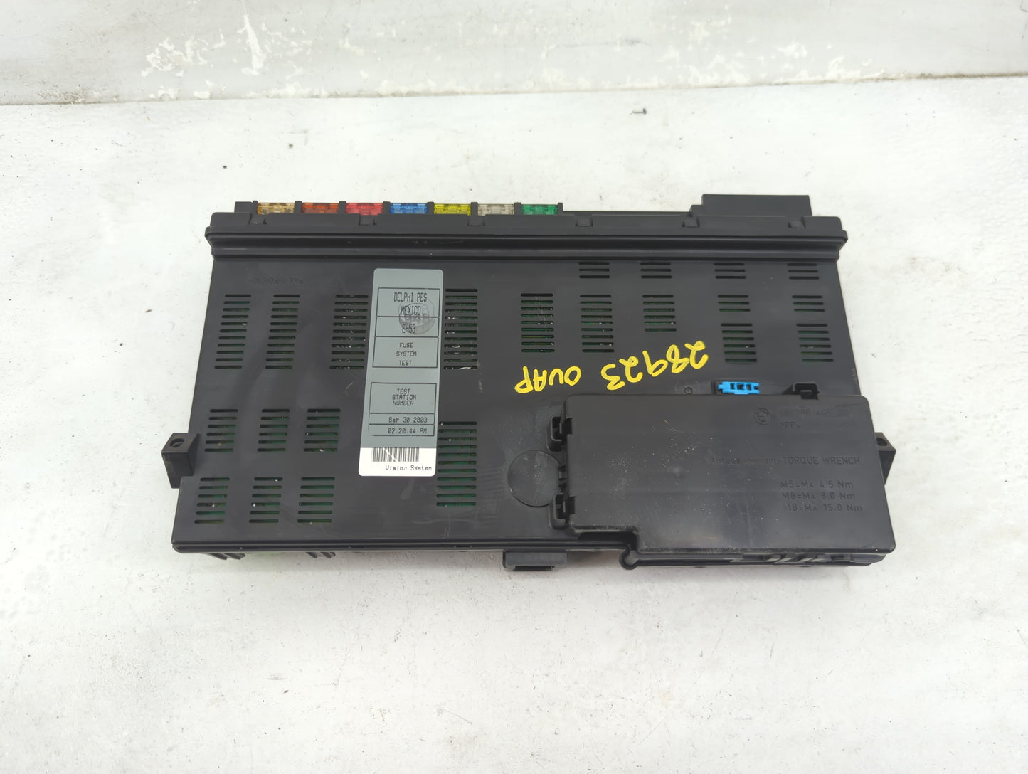 2004-2006 Bmw X5 Body Control Module Bcm Inner Cabin Fuse Box - Oemusedautoparts1.com