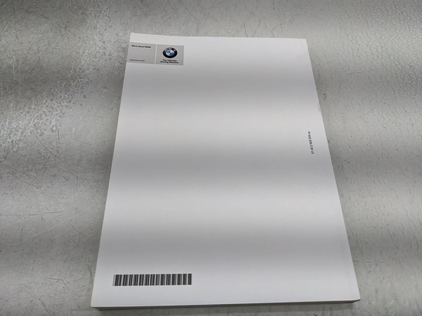0 Bmw X5 Owners Manual Book Guide OEM Used Auto Parts - Oemusedautoparts1.com