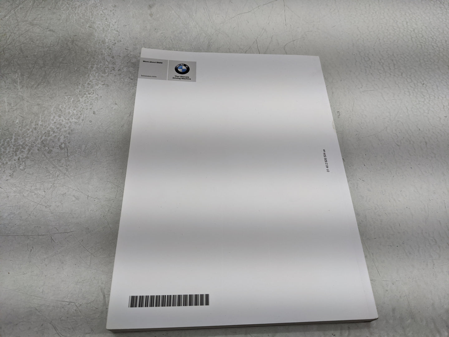 0 Bmw X5 Owners Manual Book Guide OEM Used Auto Parts - Oemusedautoparts1.com