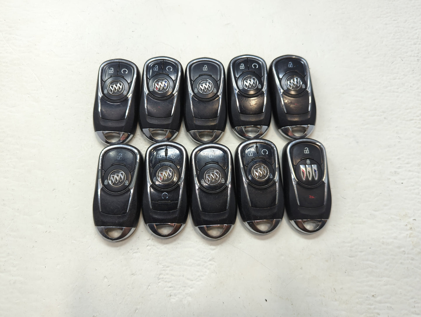 Lot of 10 Buick Keyless Entry Remote Fob HYQ4AA | HYQ4ES | HYQ4EA MIXED - Oemusedautoparts1.com