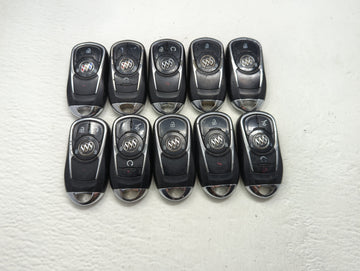 Lot of 10 Buick Keyless Entry Remote Fob MIXED FCC IDS MIXED PART - Oemusedautoparts1.com