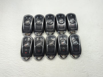 Lot of 10 Buick Keyless Entry Remote Fob MIXED FCC IDS MIXED PART - Oemusedautoparts1.com