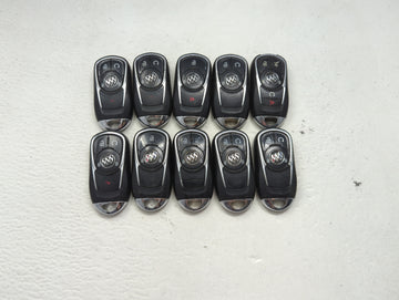 Lot of 10 Buick Keyless Entry Remote Fob MIXED FCC IDS MIXED PART 1476216 - Oemusedautoparts1.com