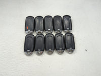 Lot of 10 Buick Keyless Entry Remote Fob MIXED FCC IDS MIXED PART 1476217 - Oemusedautoparts1.com