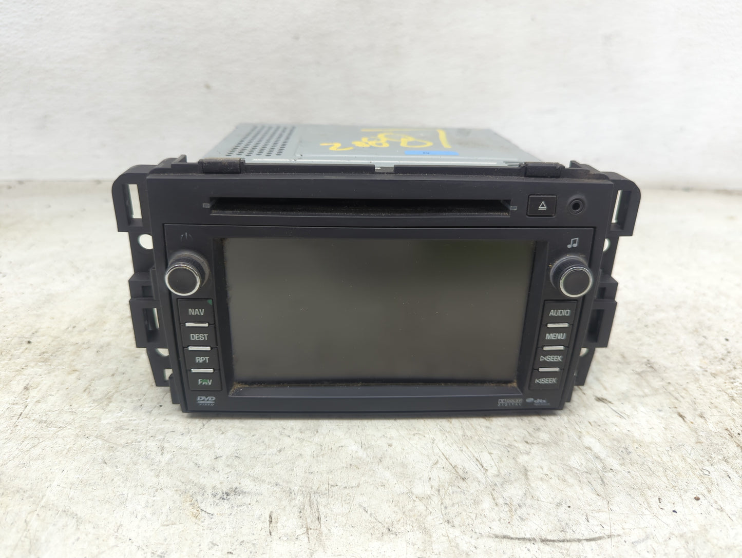 2010-2012 Buick Enclave Radio AM FM Cd Player Receiver Replacement Fits Fits 2010 2011 2012 OEM Used Auto Parts - Oemusedaut