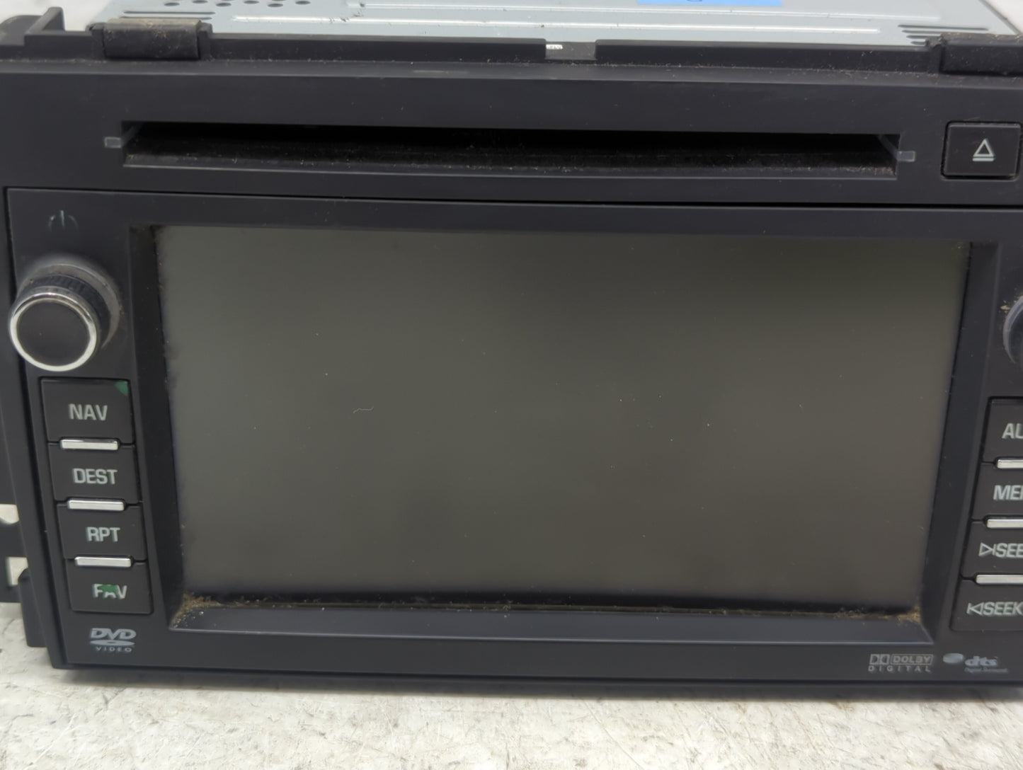 2010-2012 Buick Enclave Radio AM FM Cd Player Receiver Replacement Fits Fits 2010 2011 2012 OEM Used Auto Parts - Oemusedaut