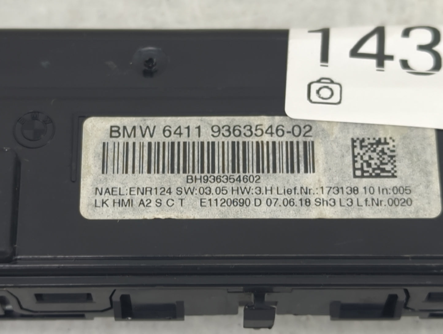 2018-2020 Buick Enclave PCM Engine Control Computer ECU ECM PCU OEM P/N:12687483 12683348 Fits OEM Used Auto Parts - Oemused