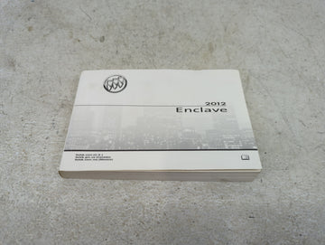 0 Buick Enclave Owners Manual Book Guide OEM Used Auto Parts - Oemusedautoparts1.com