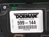 2008-2012 Buick Enclave Climate Control Module Temperature AC/Heater Replacement Fits Fits 2008 2009 2010 2011 2012 OEM Used