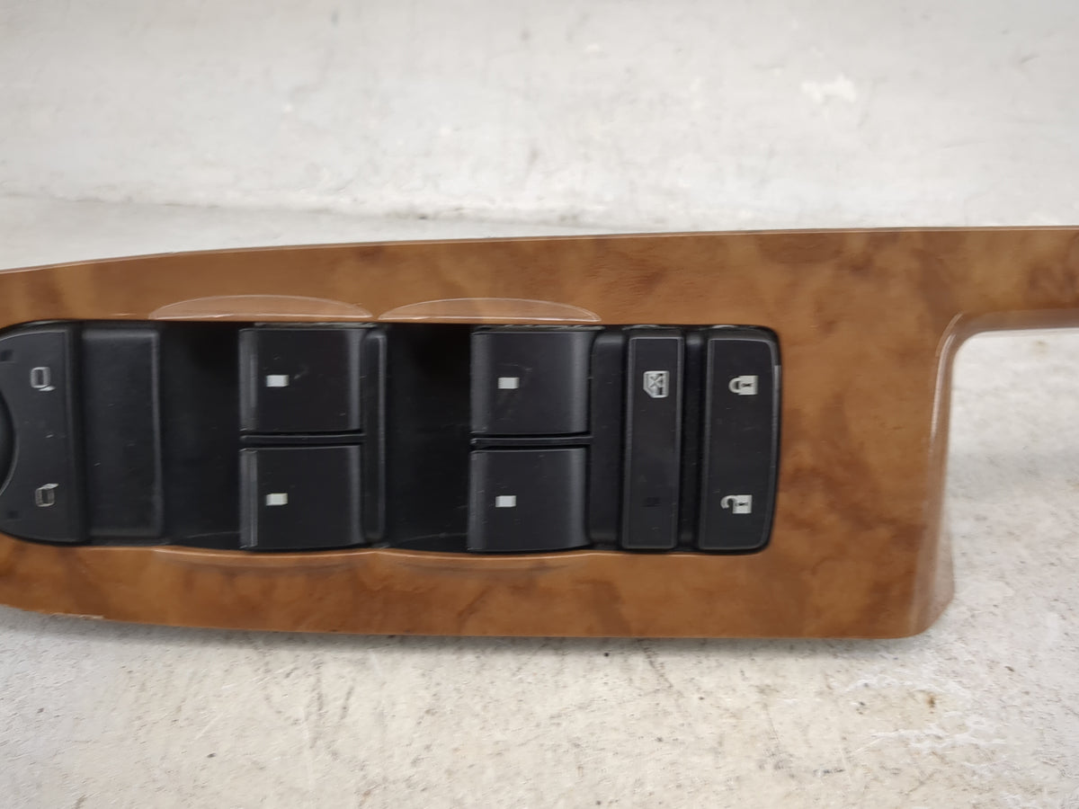 2008-2009 Buick Enclave Master Power Window Switch Replacement Driver Side Left Fits Fits 2008 2009 OEM Used Auto Parts - Oe