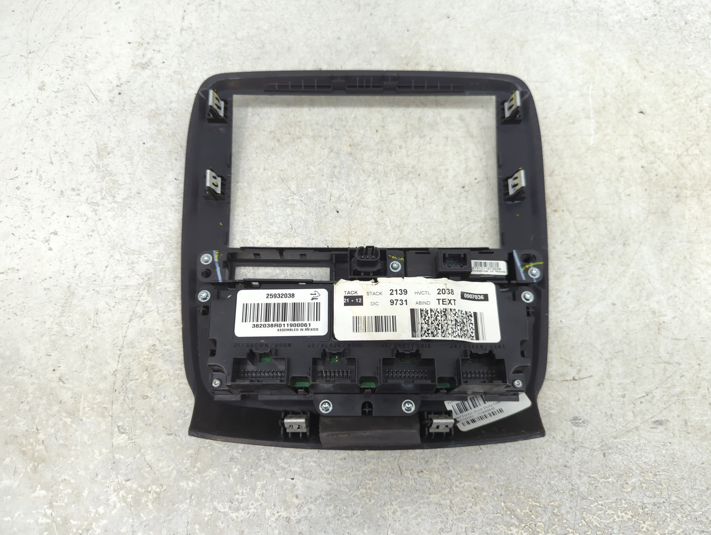 2008-2016 Buick Enclave Climate Control Module Temperature AC/Heater Replacement Fits OEM Used Auto Parts - Oemusedautoparts