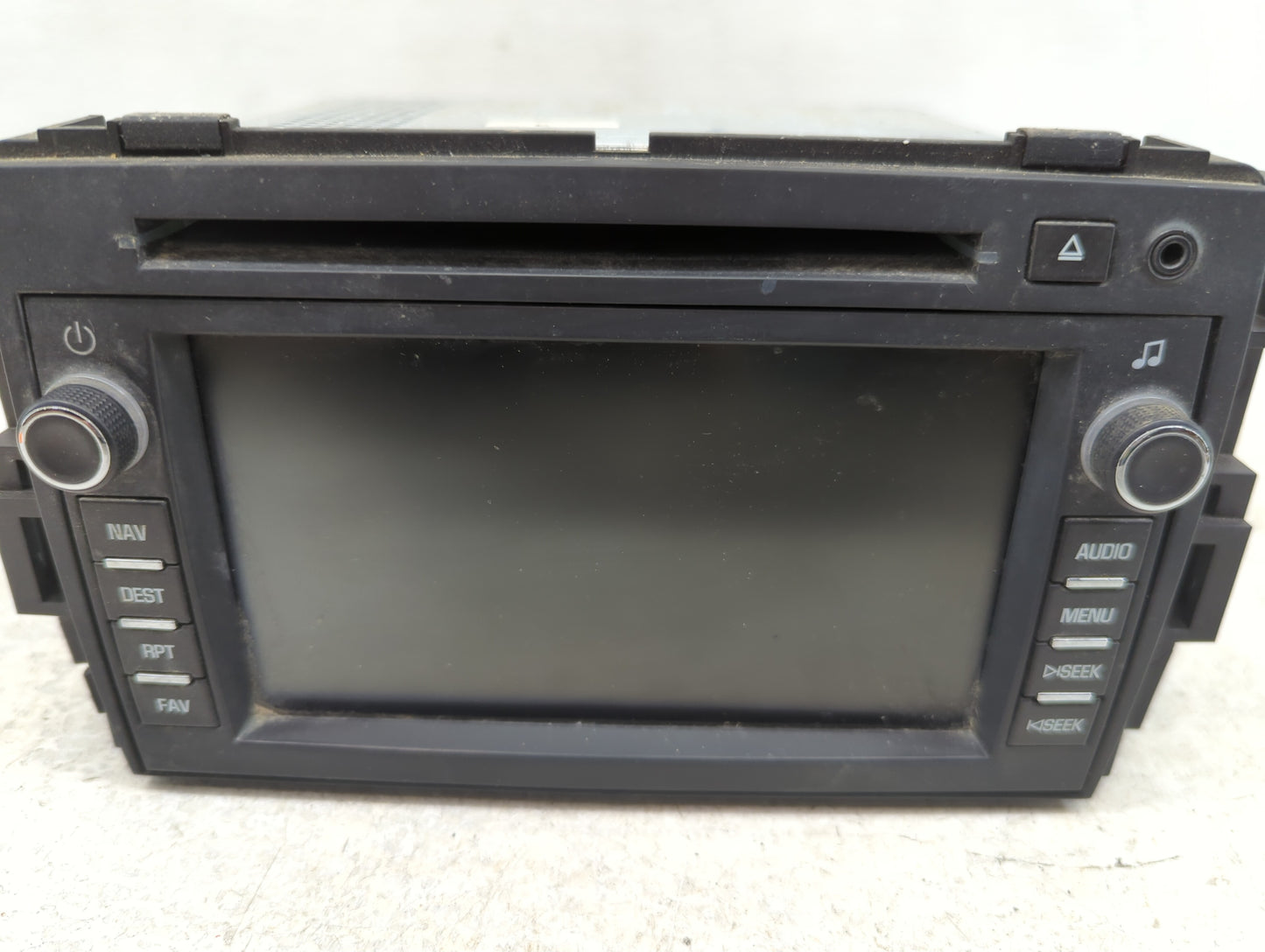 2012 Buick Enclave Radio AM FM Cd Player Receiver Replacement Fits OEM Used Auto Parts - Oemusedautoparts1.com