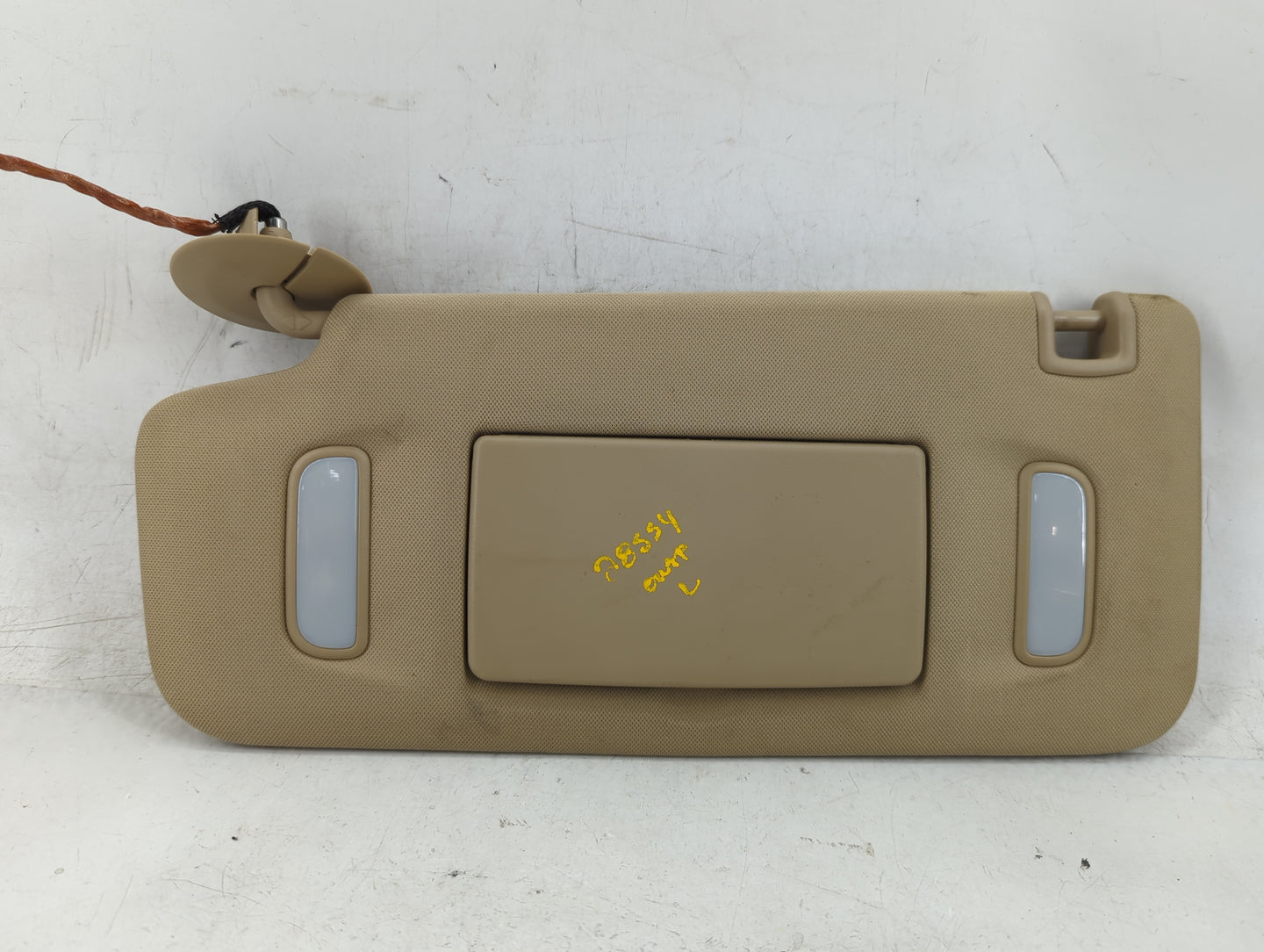 2008-2017 Buick Enclave Sun Visor Shade Replacement Driver Left Mirror Fits OEM Used Auto Parts - Oemusedautoparts1.com