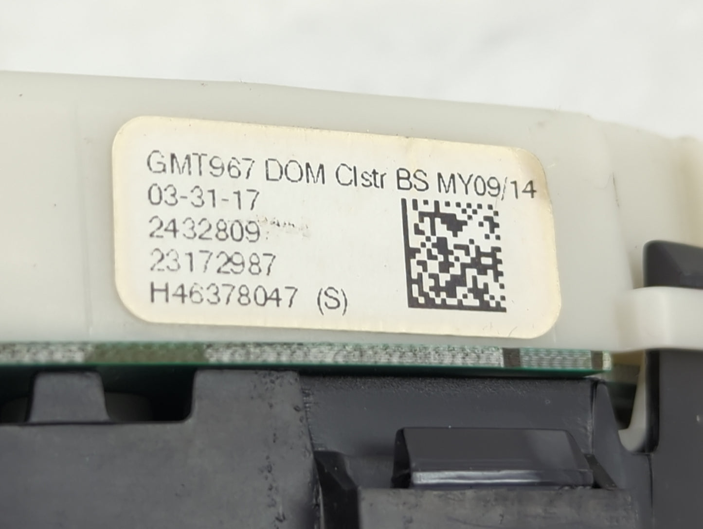 2014-2017 Buick Enclave Instrument Cluster Speedometer Gauges Fits Fits 2014 2015 2016 2017 OEM Used Auto Parts - Oemusedaut
