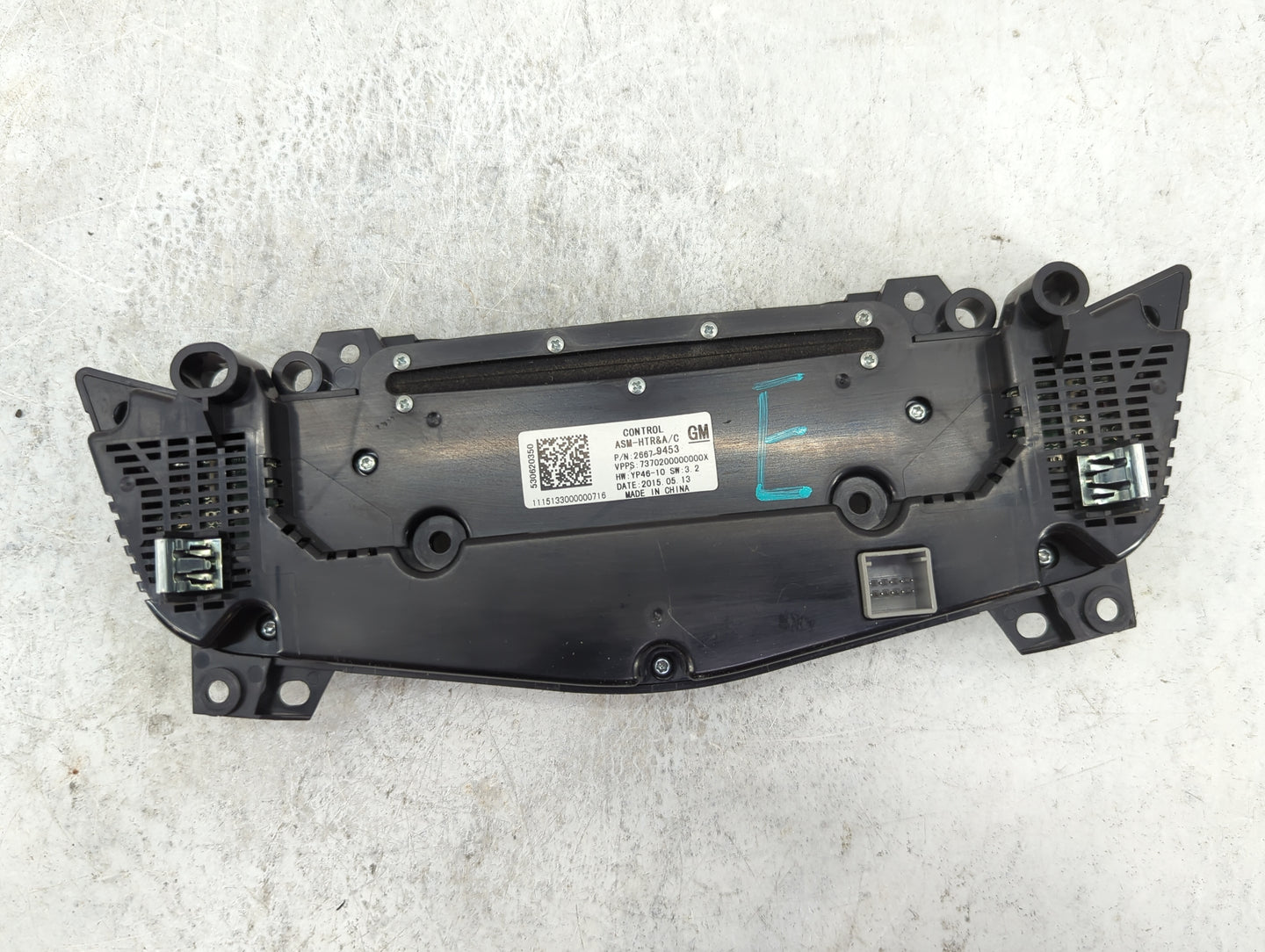 2014-2016 Buick Lacrosse Climate Control Module Temperature AC/Heater Replacement Fits Fits 2014 2015 2016 OEM Used Auto Par