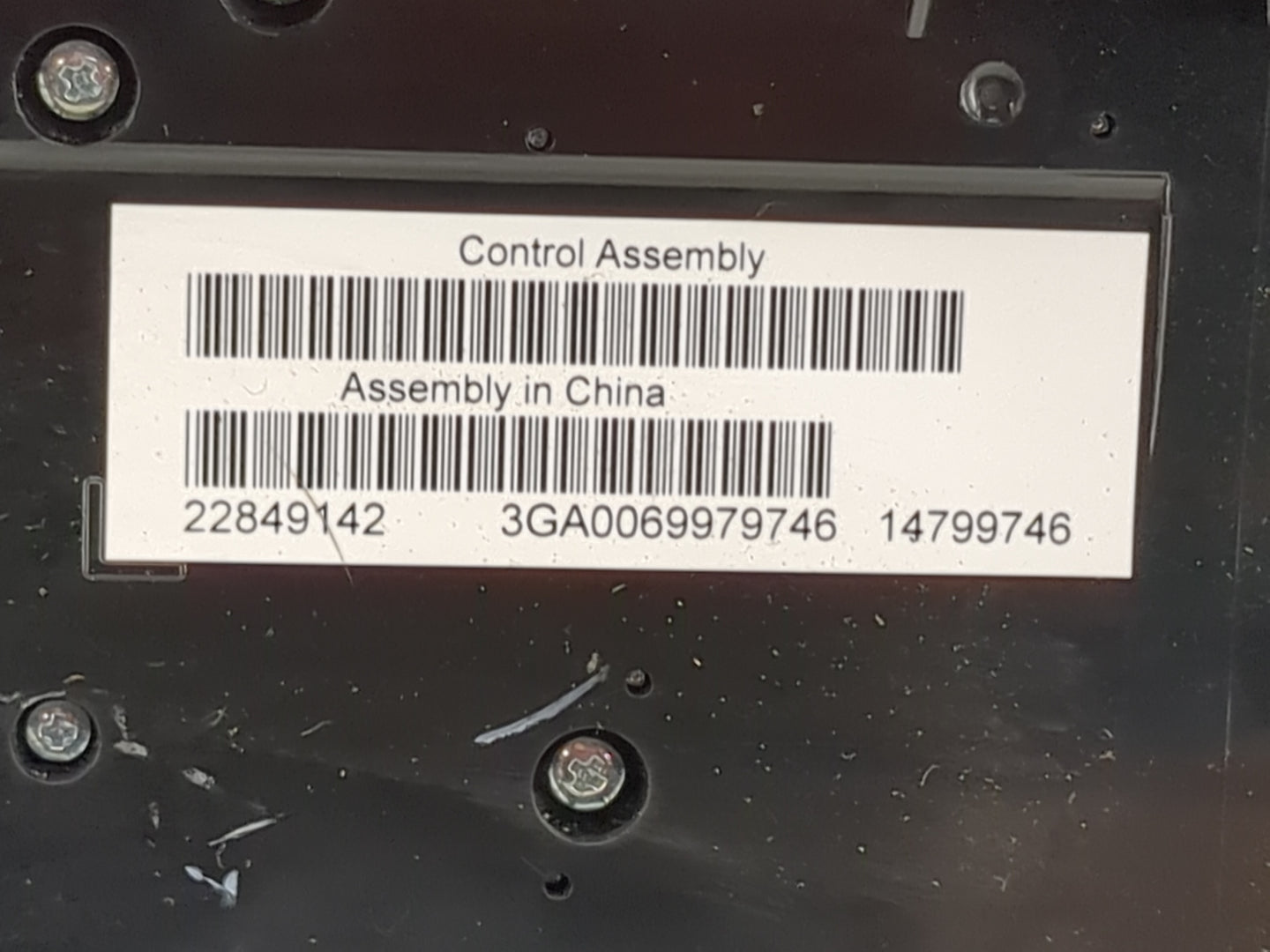 2013-2013 Buick Lacrosse Radio Control Panel 5019938 - Oemusedautoparts1.com