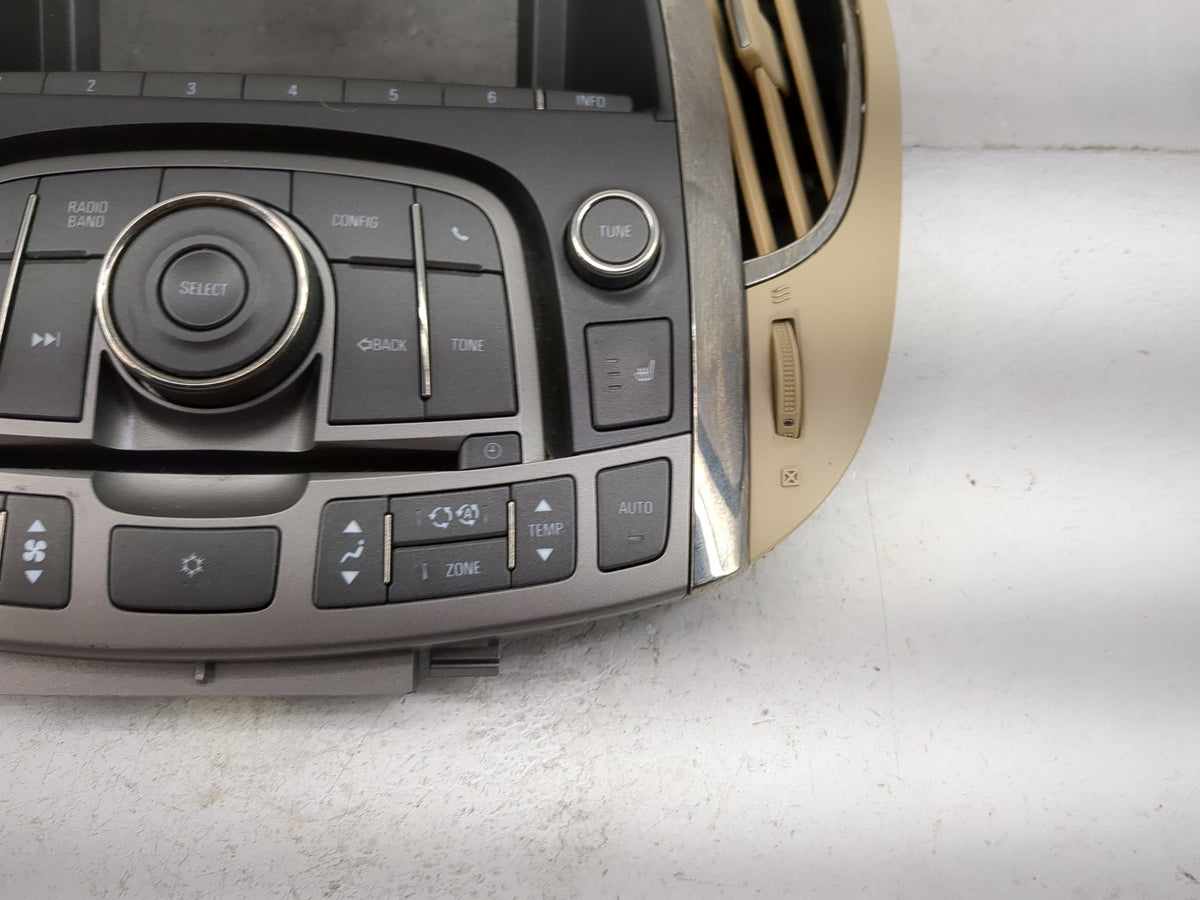 2010-2012 Buick Lacrosse Radio Control Panel 5040451 - Oemusedautoparts1.com