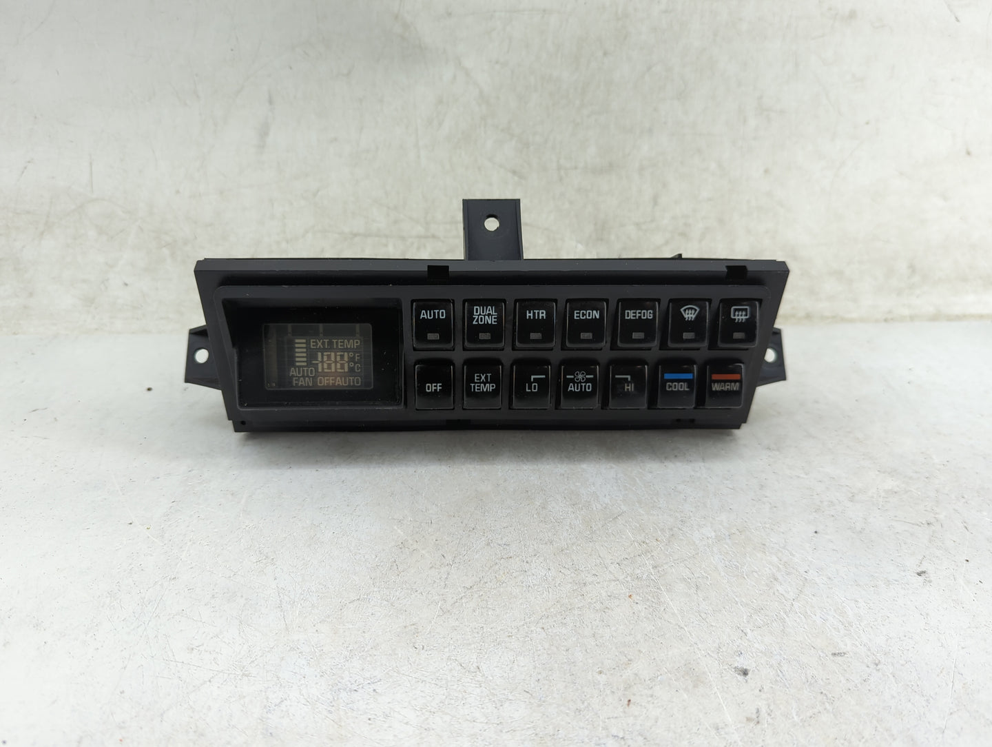 0 Buick Lesabre Climate Control Module Temperature AC/Heater Replacement Fits Fits 1995 1996 OEM Used Auto Parts - Oemusedau