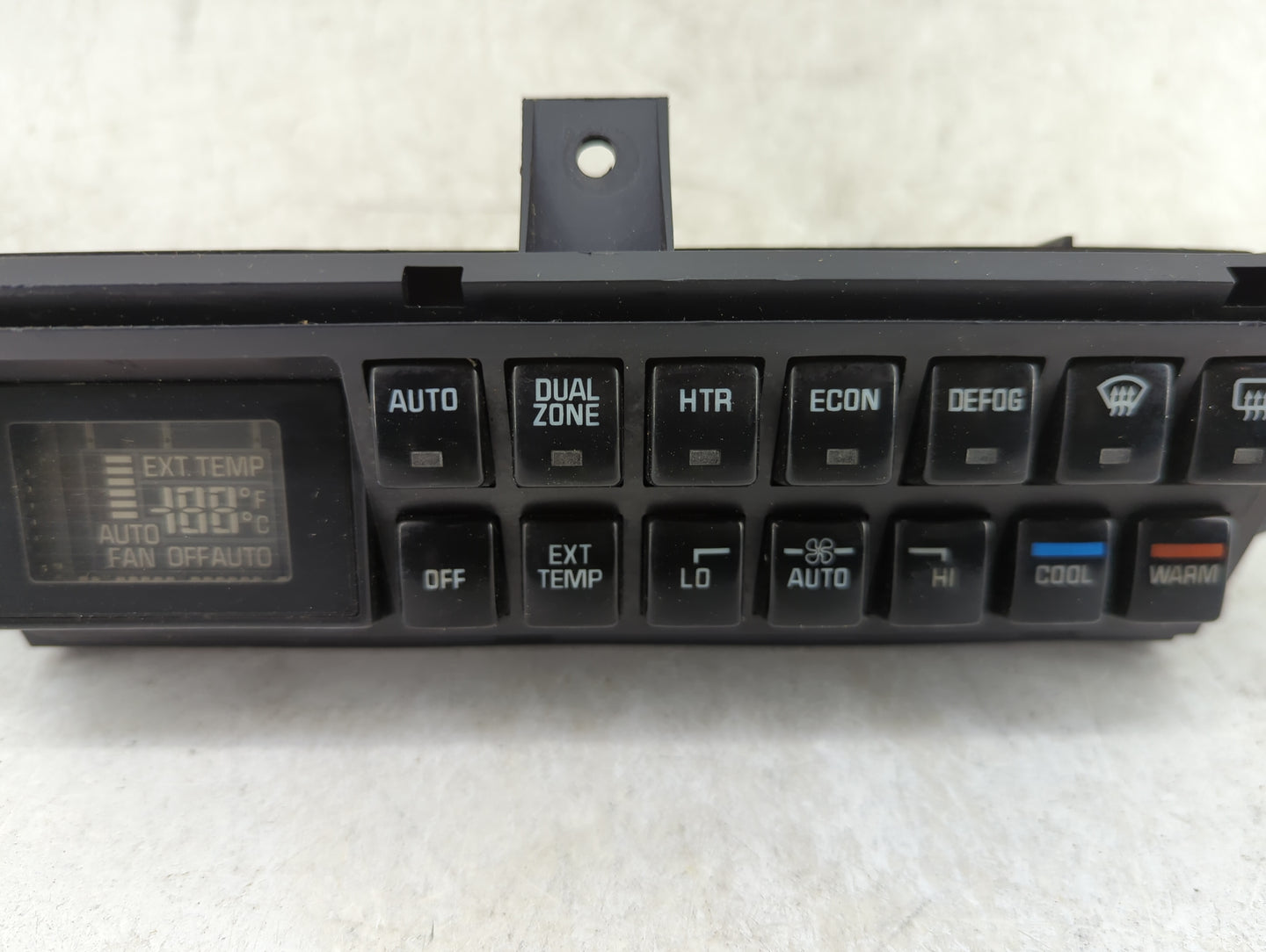 0 Buick Lesabre Climate Control Module Temperature AC/Heater Replacement Fits Fits 1995 1996 OEM Used Auto Parts - Oemusedau