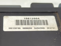 2006-2007 Buick Lucerne Fusebox Fuse Box Panel Relay Module Fits Fits 2006 2007 OEM Used Auto Parts - Oemusedautoparts1.com