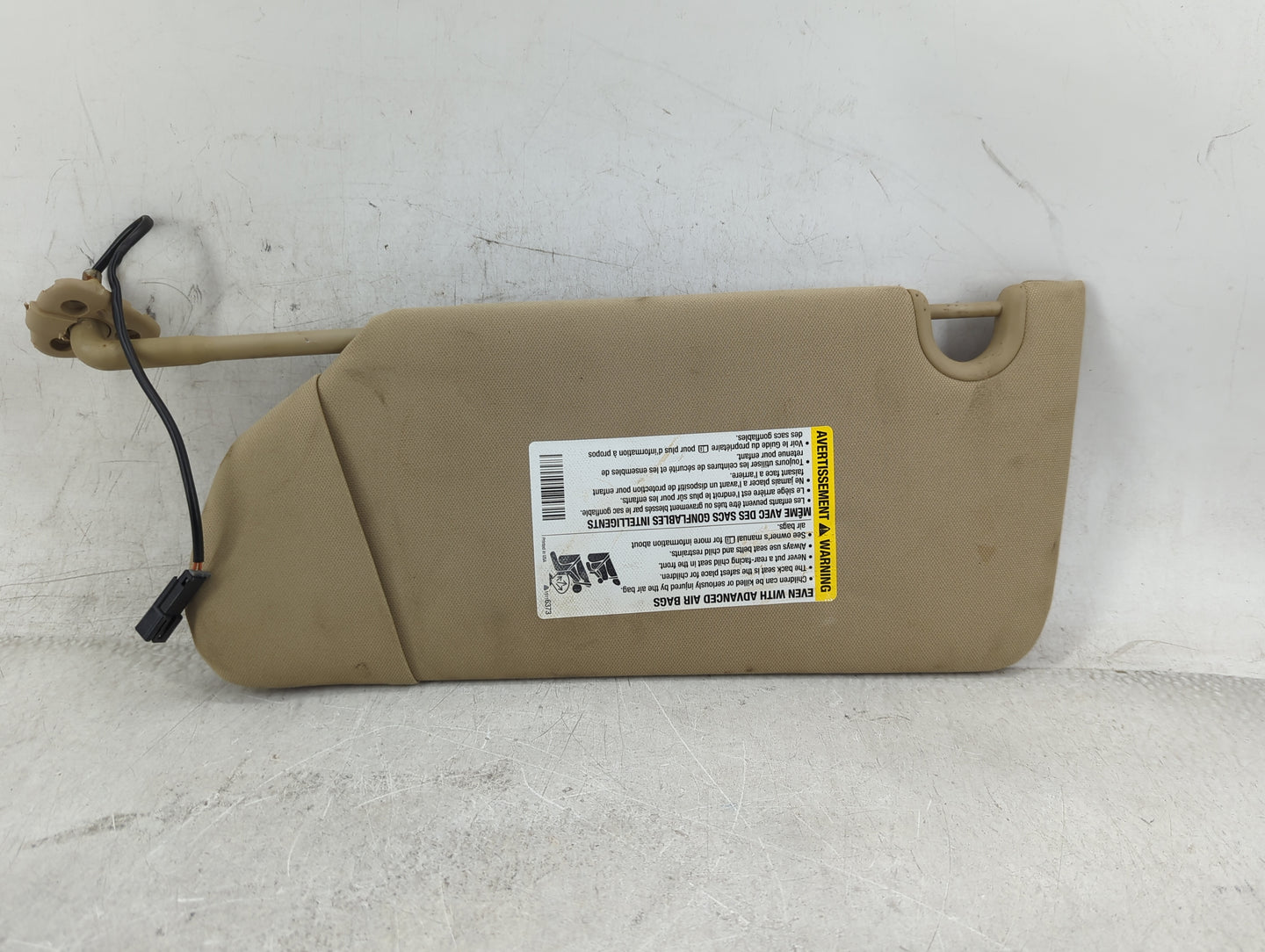 2006-2011 Buick Lucerne Sun Visor Shade Replacement Passenger Right Mirror Fits Fits 2006 2007 2008 2009 2010 2011 OEM Used 