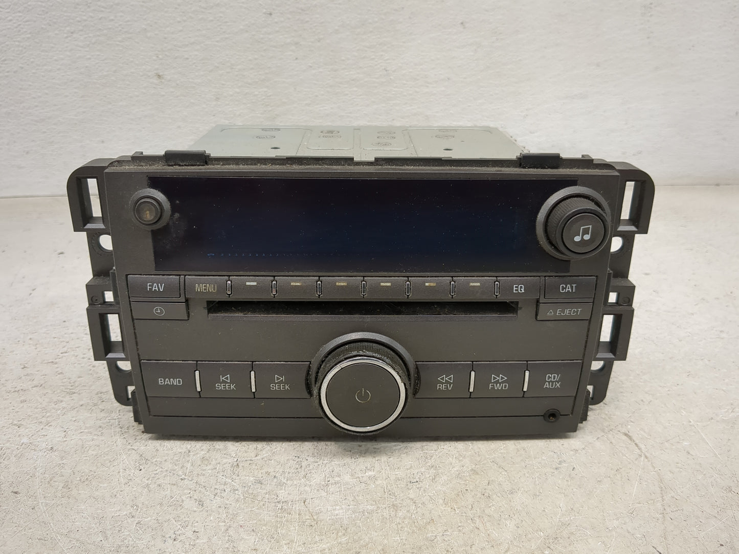 2009-2010 Buick Lucerne Radio AM FM Cd Player Receiver Replacement Fits Fits 2009 2010 OEM Used Auto Parts - Oemusedautopart