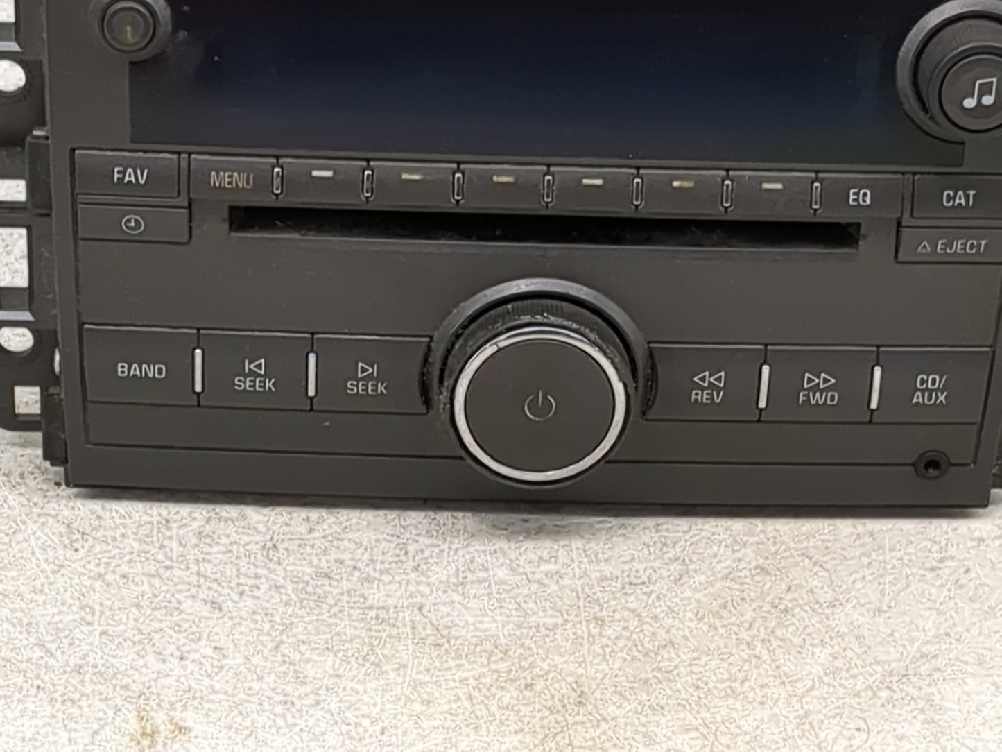 2009-2010 Buick Lucerne Radio AM FM Cd Player Receiver Replacement Fits Fits 2009 2010 OEM Used Auto Parts - Oemusedautopart