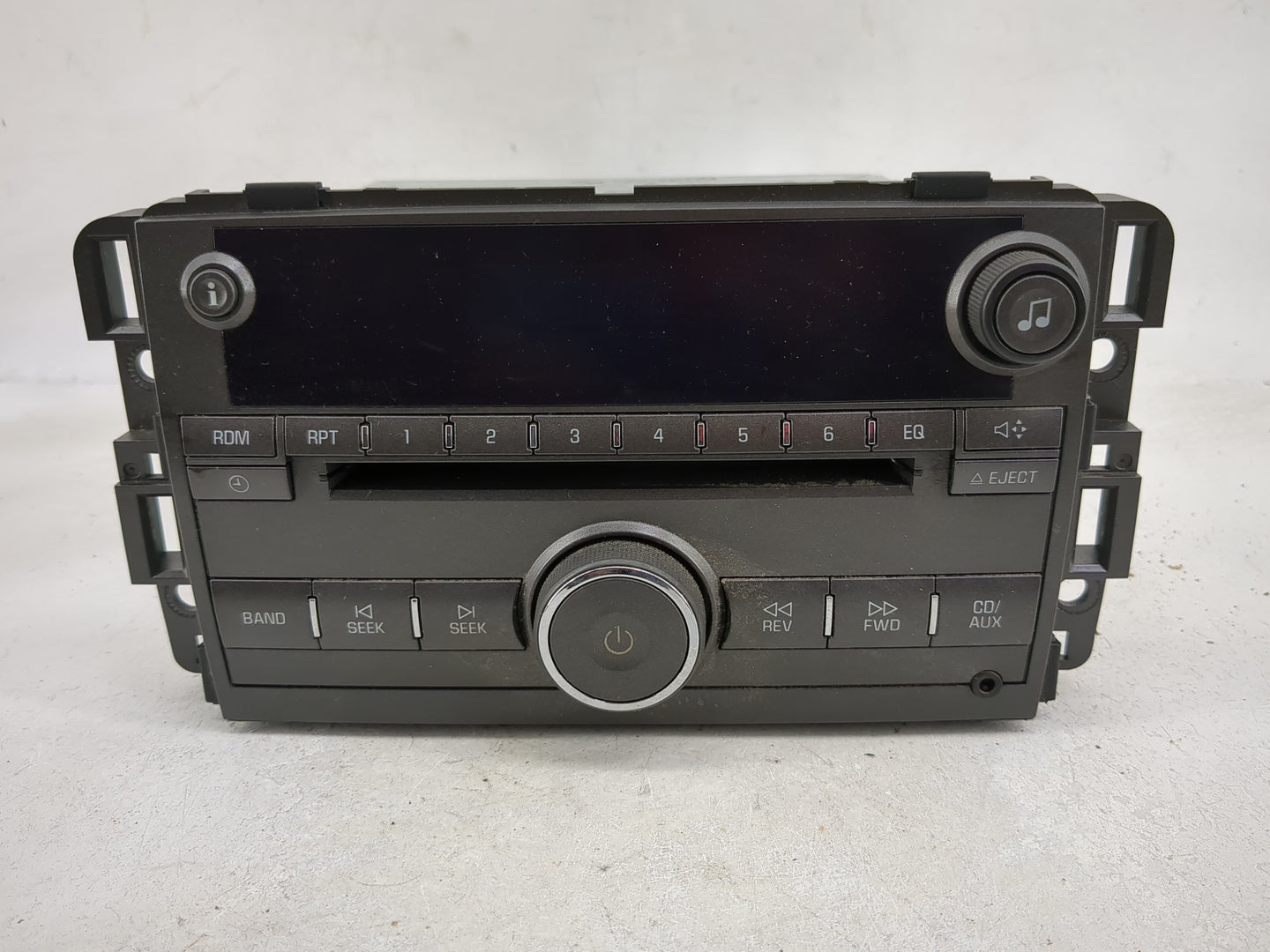 2007 Buick Lucerne Radio AM FM Cd Player Receiver Replacement Fits OEM Used Auto Parts - Oemusedautoparts1.com