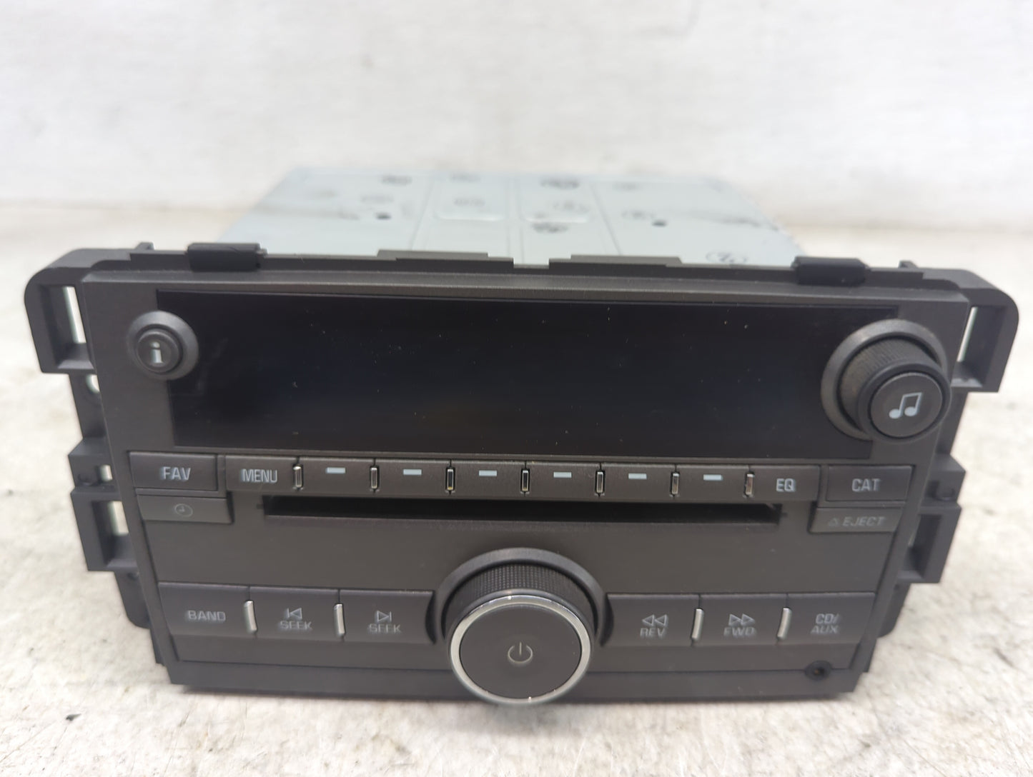 2009-2010 Buick Lucerne Radio AM FM Cd Player Receiver Replacement Fits Fits 2009 2010 OEM Used Auto Parts - Oemusedautopart
