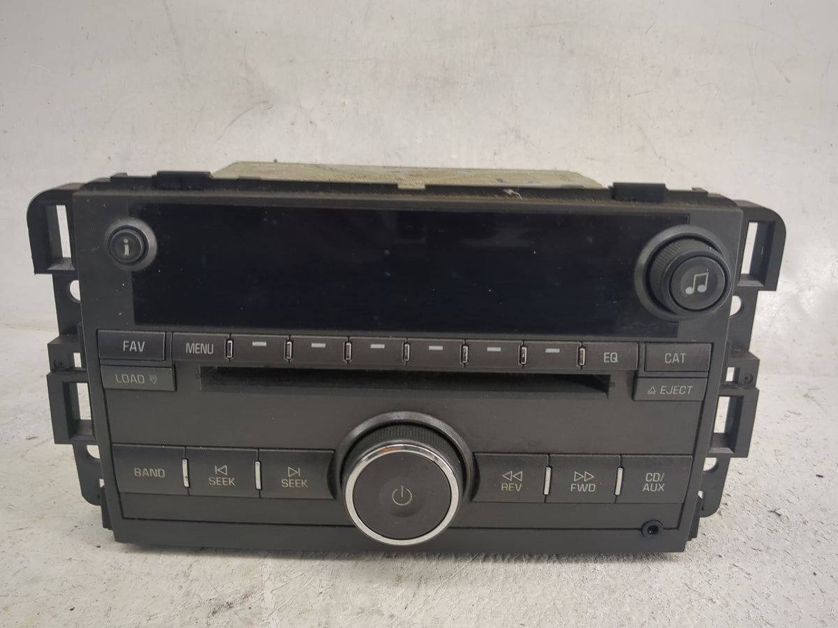 2006-2011 Buick Lucerne Radio AM FM Cd Player Receiver Replacement Fits OEM Used Auto Parts - Oemusedautoparts1.com