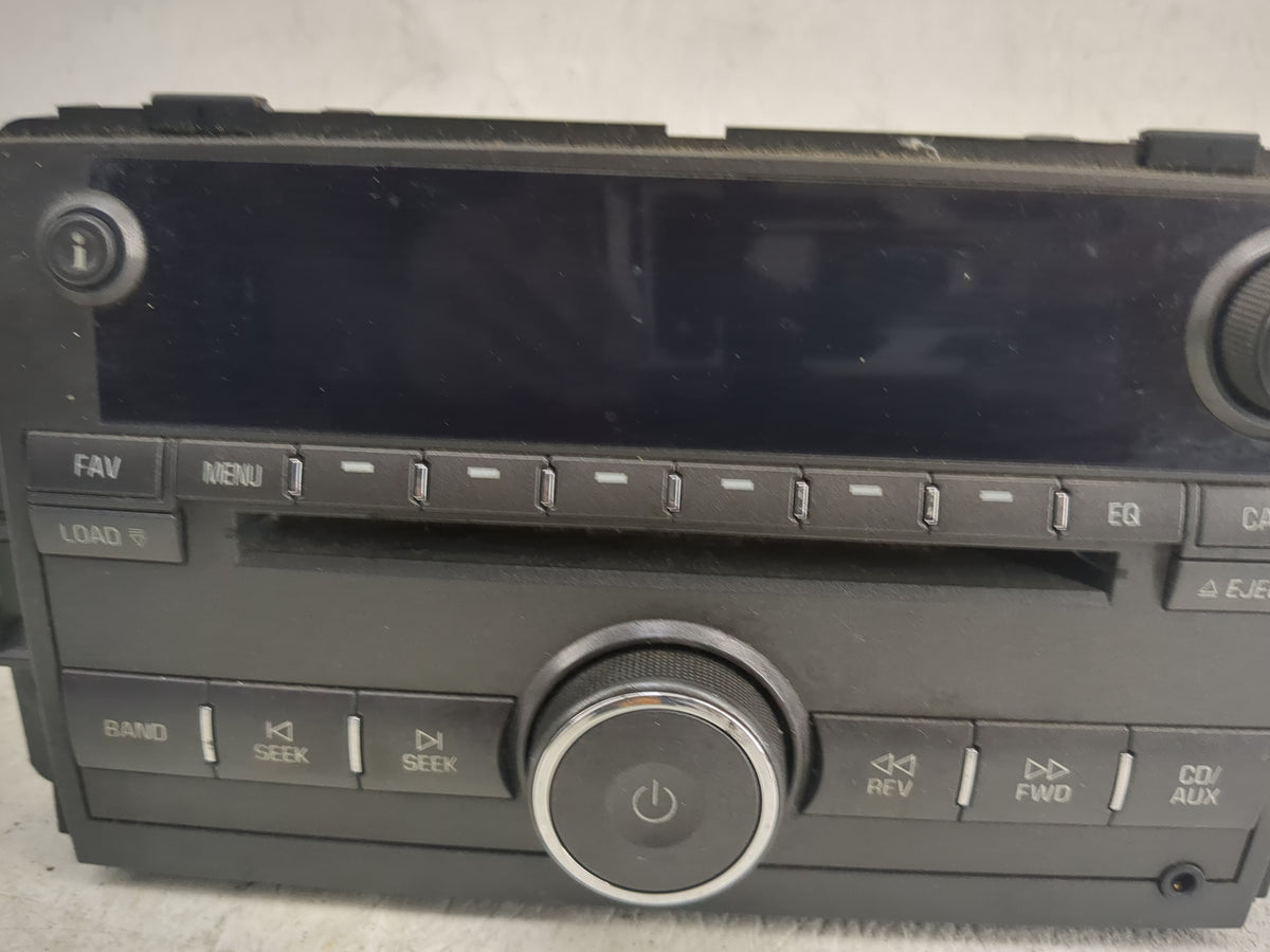 2006-2011 Buick Lucerne Radio AM FM Cd Player Receiver Replacement Fits OEM Used Auto Parts - Oemusedautoparts1.com
