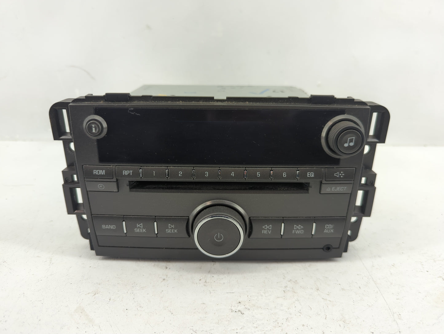 2007 Buick Lucerne Radio AM FM Cd Player Receiver Replacement Fits OEM Used Auto Parts - Oemusedautoparts1.com