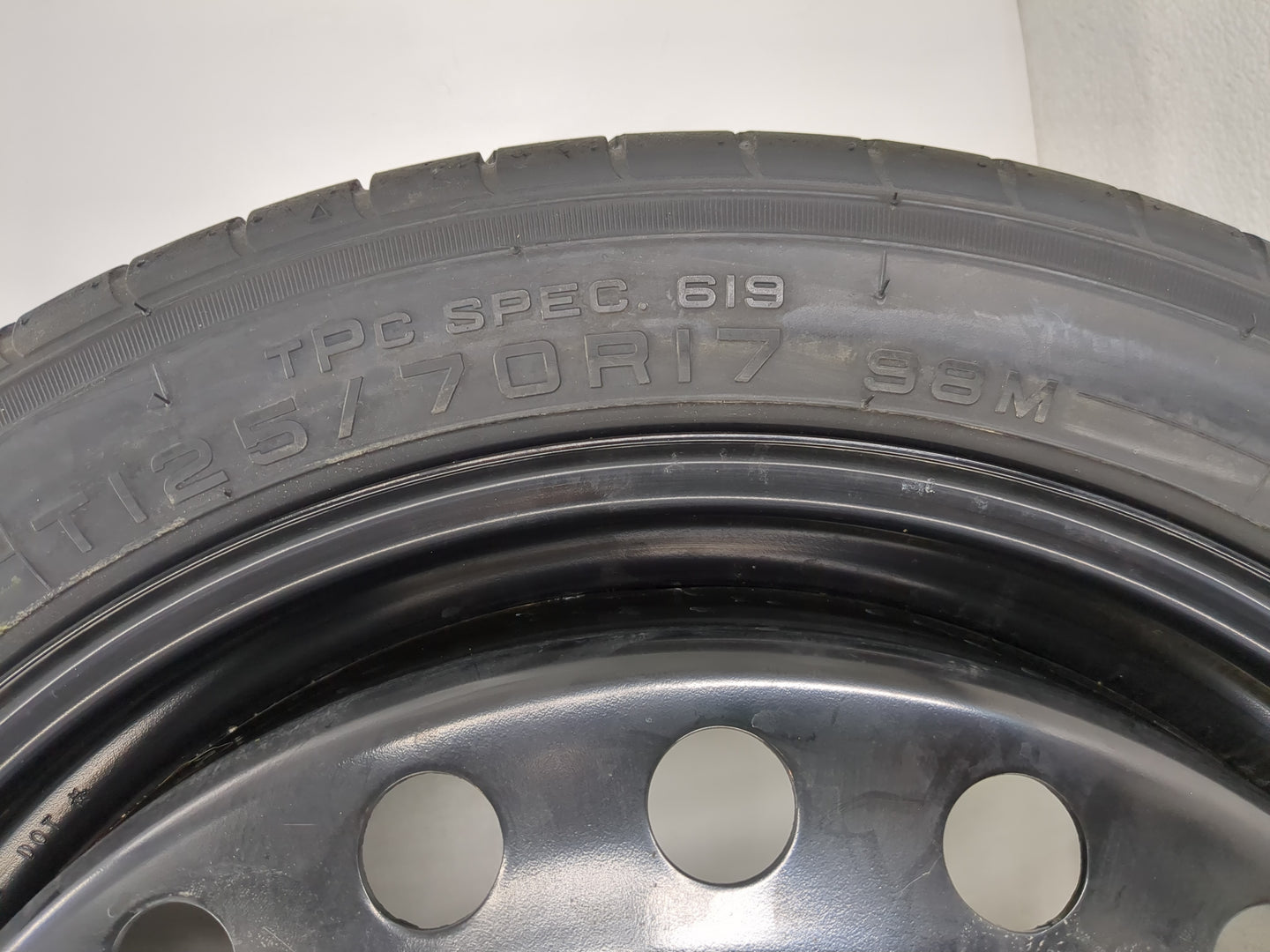 2014-2017 Buick Regal Spare Donut Tire Wheel Rim Oem - Oemusedautoparts1.com