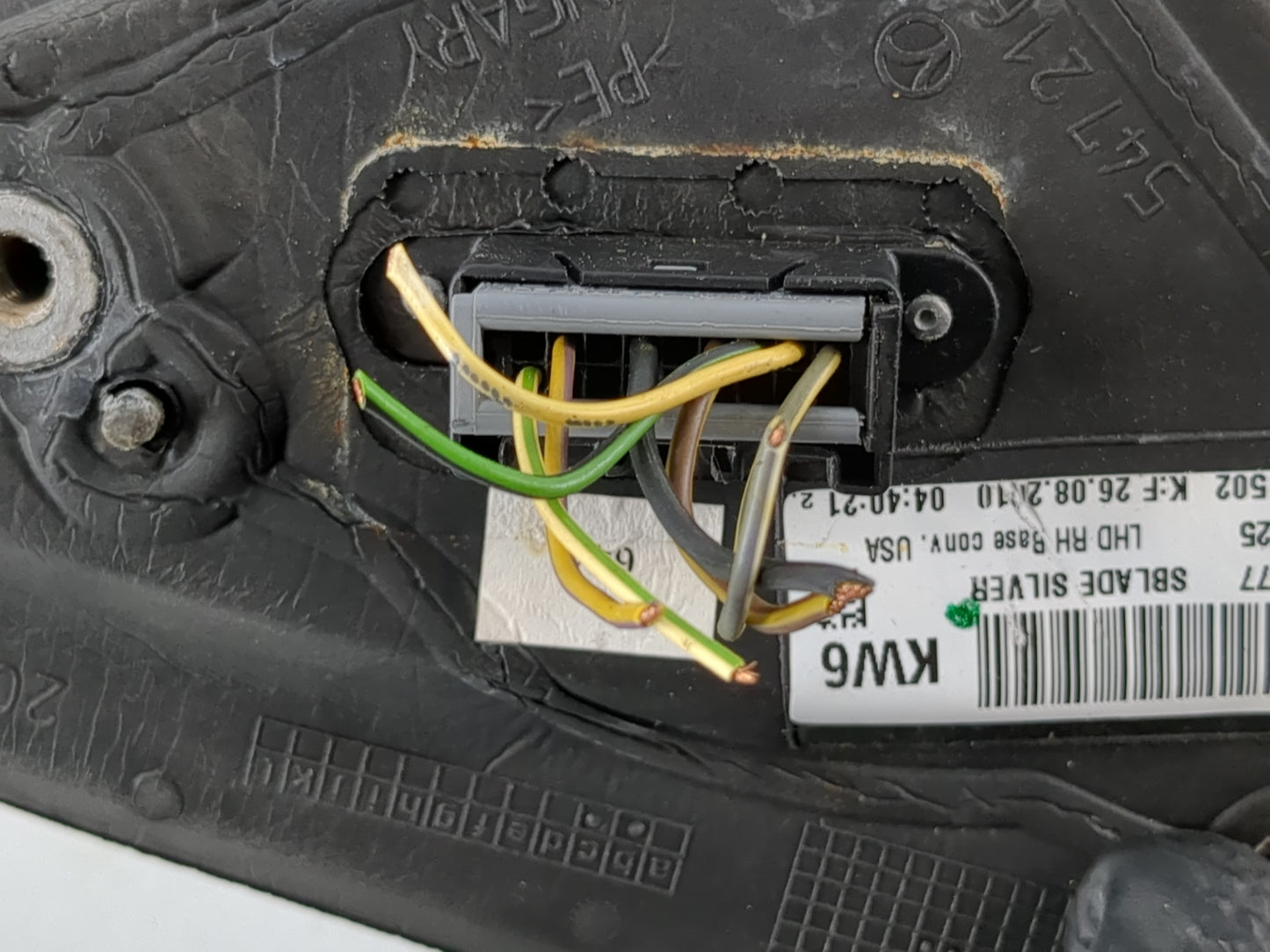 2011-2013 Buick Regal Passenger Side View Mirror - Right Door Mirror OEM Used - Oemusedautoparts1.com