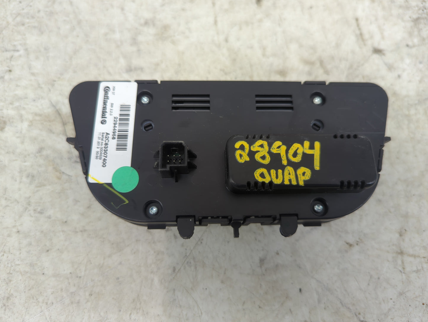 2000-2004 Buick Regal Climate Control Module Temperature AC/Heater Replacement Fits Fits 2000 2001 2002 2003 2004 2005 OEM U