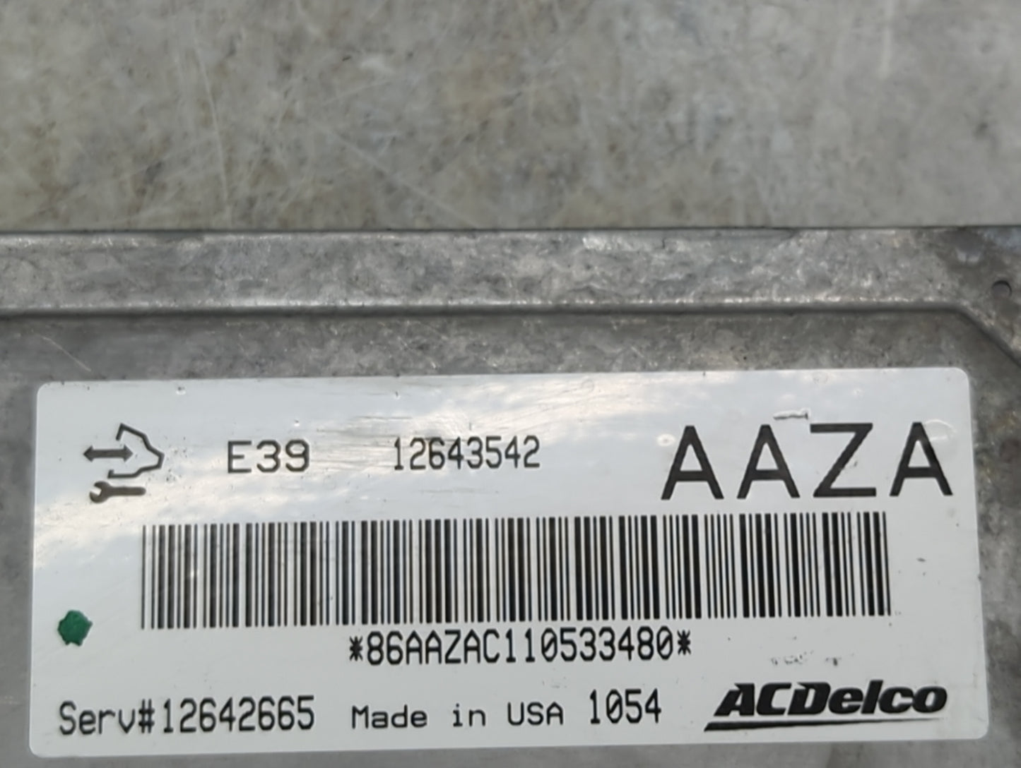 2011 Buick Regal PCM Engine Control Computer ECU ECM PCU OEM Fits Fits 2010 2012 2013 OEM Used Auto Parts - Oemusedautoparts