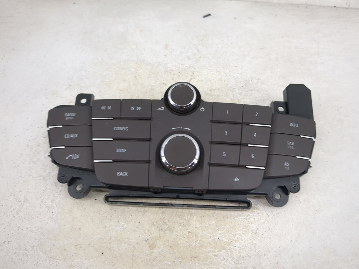 2011-2012 Buick Regal Radio Control Panel 1211177 - Oemusedautoparts1.com