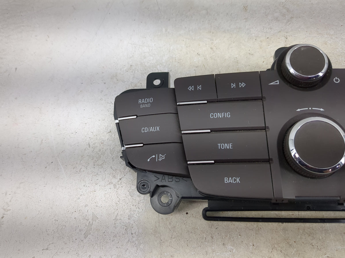 2011-2012 Buick Regal Radio Control Panel 1211177 - Oemusedautoparts1.com