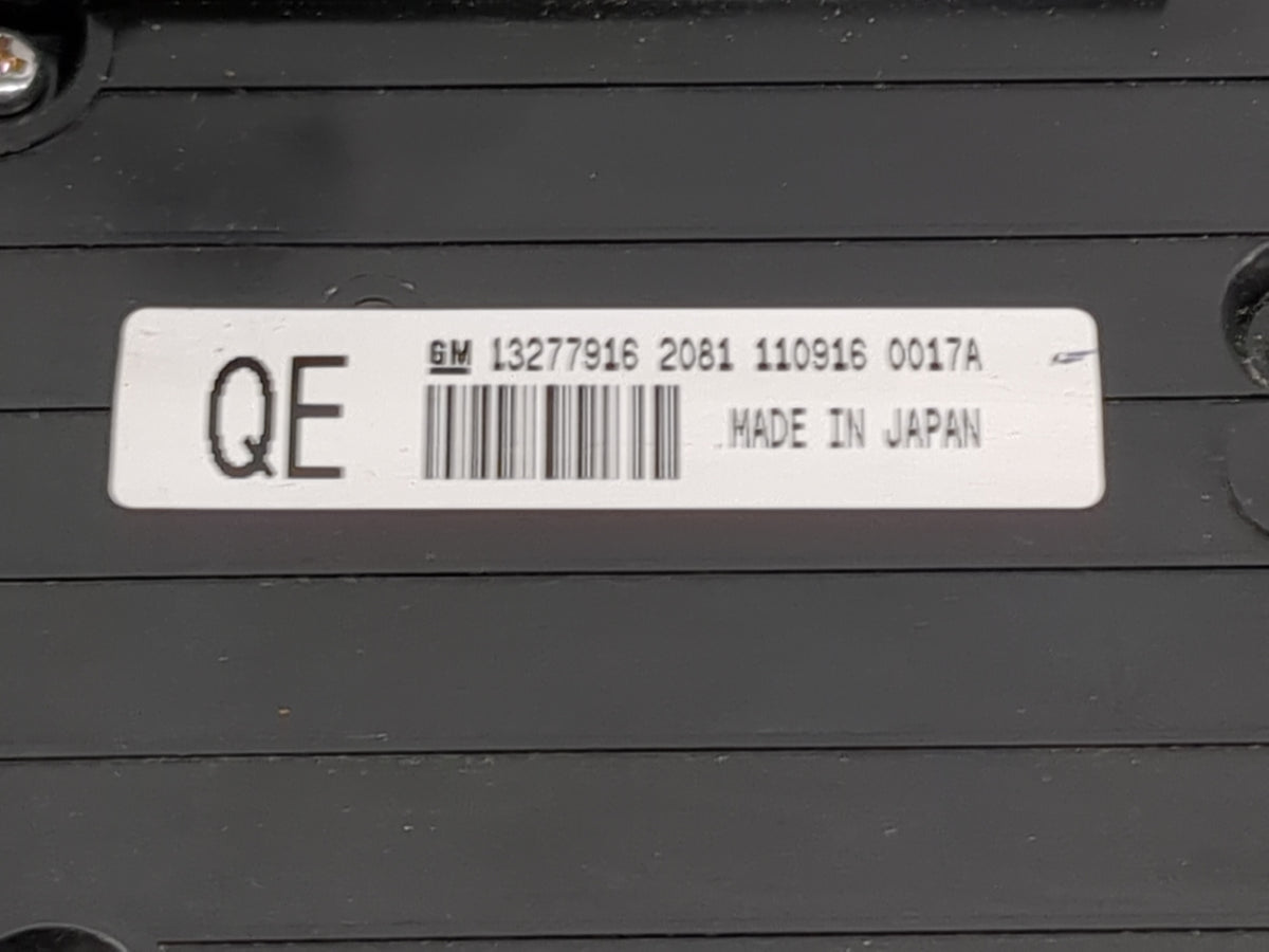 2011-2012 Buick Regal Radio Control Panel 1211177 - Oemusedautoparts1.com