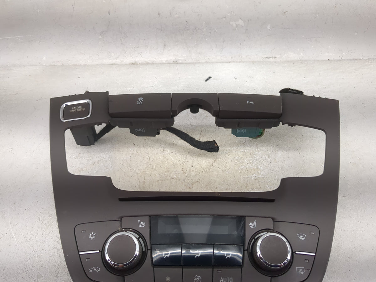 2011-2013 Buick Regal Climate Control Module Temperature AC/Heater Replacement Fits Fits 2011 2012 2013 OEM Used Auto Parts 