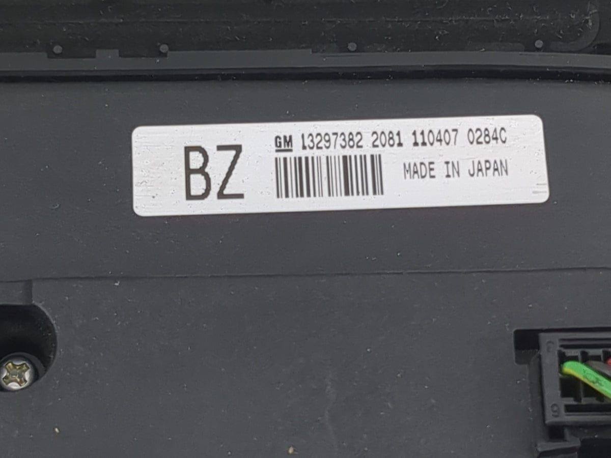 2011-2013 Buick Regal Climate Control Module Temperature AC/Heater Replacement Fits Fits 2011 2012 2013 OEM Used Auto Parts 