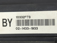 2000-2004 Buick Regal Fusebox Fuse Box Panel Relay Module Fits Fits 2000 2001 2002 2003 2004 2005 OEM Used Auto Parts - Oemu