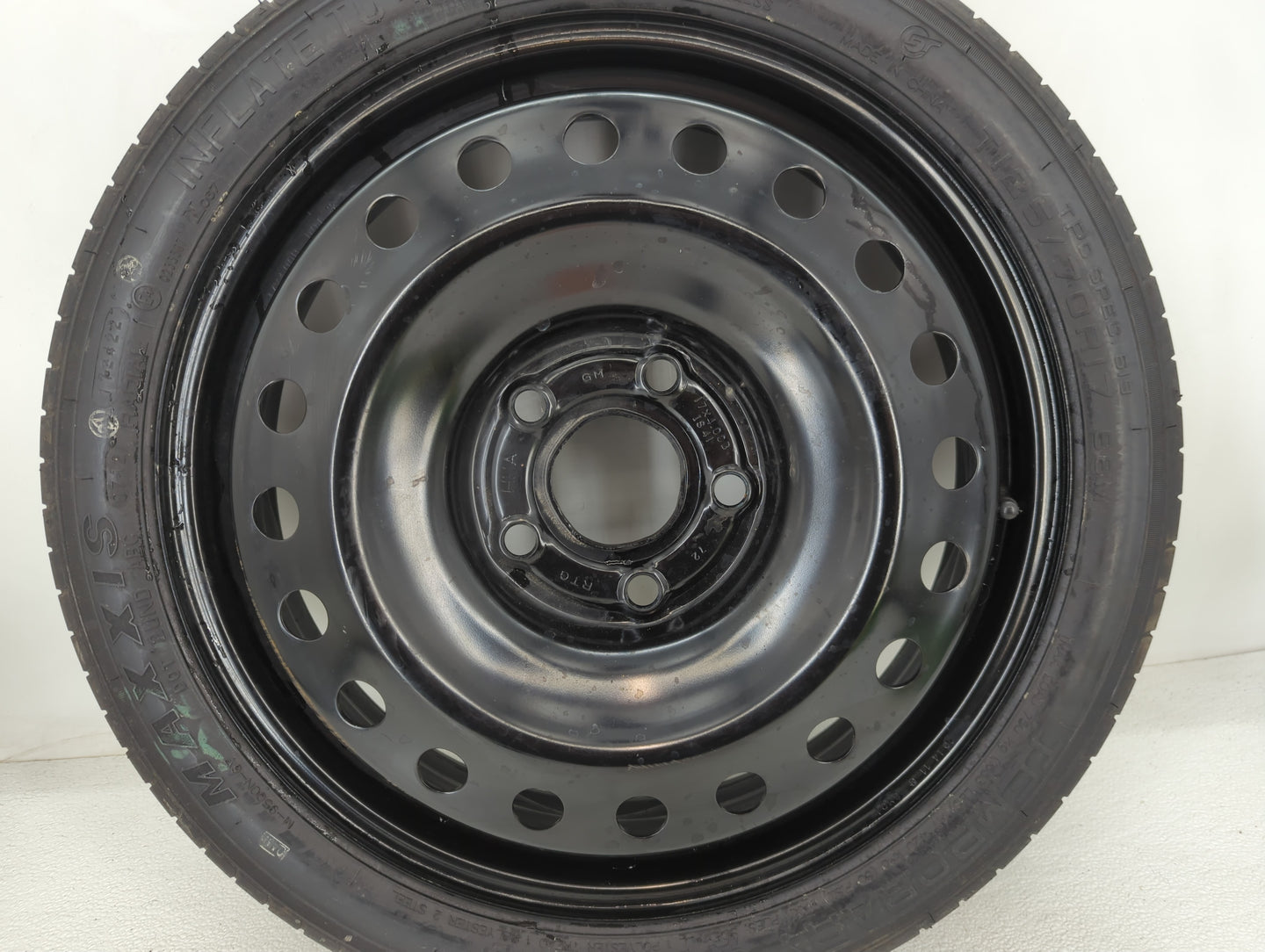2011-2013 Buick Regal Spare Donut Tire Wheel Rim Oem 928331 - Oemusedautoparts1.com